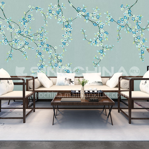 Best-selling modern minimalist style custom wall covering silk painting series 02SA8(11-20)